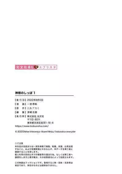 [Ichinomiya Shihan, Nihisa Akami] Kami-sama no Shippo 1 | 神明的尾巴 1 [Chinese] [莉赛特汉化组]