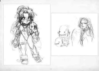 ALICESOFT ORION SCRIBBLES with CROQUIS ULTIMATE EDITION VOL.2 織音計画特別版 ラフ画集