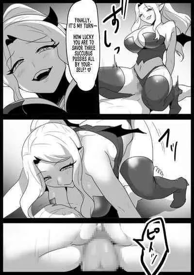 A story about a cheat-class hero being level-drained by low-class succubi and publicly executed.