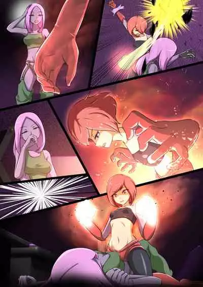 ウチの子がえっちな敵と戦って敗北する話