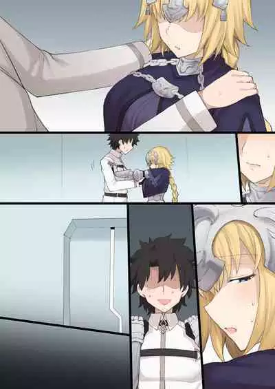 メイヴの男に絆最大まで上げたジャンヌダルクを寝取られるエロ漫画