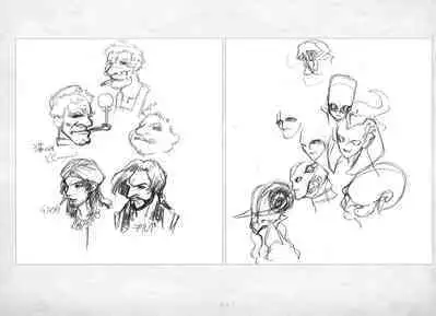 ALICESOFT ORION SCRIBBLES with CROQUIS ULTIMATE EDITION VOL.3 織音計画特別版 ラフ画集