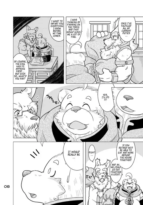 The dog & the bear: The poet of the stars & the partaker of the moon 4