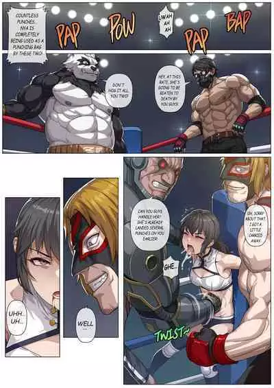 [FANBOX][正経同人(彥)] 妮婭の腹擊地獄 [English]