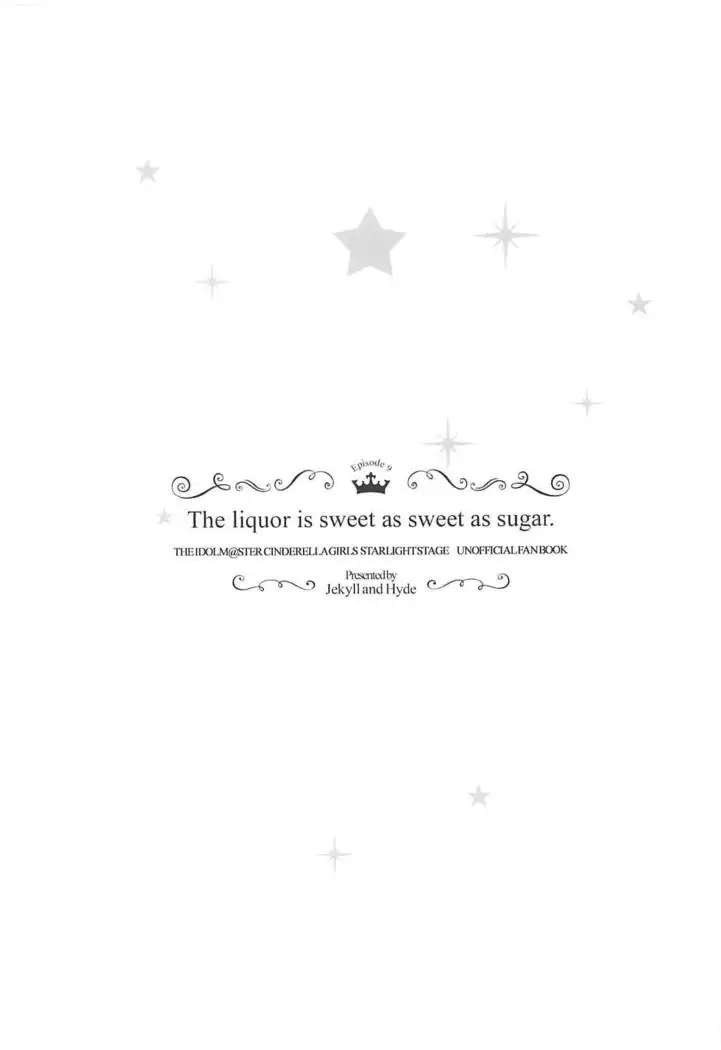 The liquor is sweet as sweet as sugar.