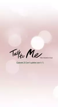 [Silverstar] Talk To Me Ch.1-36 (English) (Ongoing)