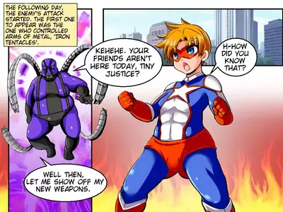 TINY JUSTICE - The Hero Boy Defeat Rape