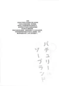 (C93) [Kedama Gyuunyuu (Tamano Kedama)] Patchouli in Soapland (Touhou Project) [Chinese] [迷途竹林汉化]